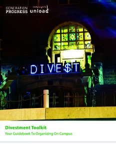 Divestment Toolkit Your Guidebook To Organizing On Campus Gun Violence Prevention