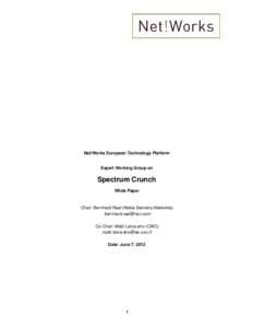 Wireless networking / Radio resource management / Information theory / IEEE 802 / Software-defined radio / 4G / IMT Advanced / WiMAX / Orthogonal frequency-division multiplexing / Technology / Telecommunications engineering / Electronic engineering