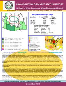Navajo Nation DWR – Water Management Branch
