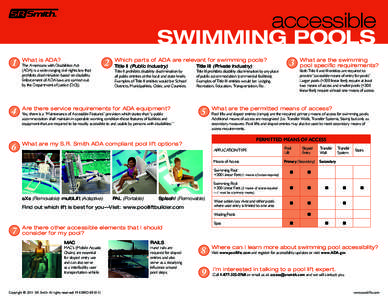 accessible swimming pools 1 What is ADA? The Americans with Disabilities Act