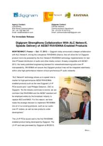 [removed]Digigram - ALC NetworX PR FINAL