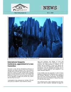 http://www.progeo.se  NOShilin Stone Forest, Yunnan Province. Photo: Irini Theodossiou-Drandaki