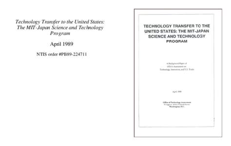 Higher education / Technology / Ralph E. Gomory / Massachusetts Institute of Technology / Academia