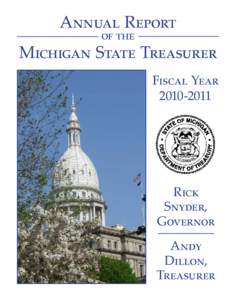 Annual Report of the Michigan State Treasurer Fiscal Year[removed]
