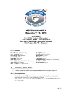 Microsoft Word - MVUDPC December 2013 Meeting Minutes[removed]doc