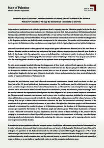 Human rights in Israel / Human rights in the Palestinian territories / Palestinian nationalism / Palestinian prisoners in Israel / Gaza Strip / Palestinian National Authority / Israeli settlement / Second Intifada / Palestinian territories / Israeli–Palestinian conflict / Asia