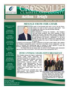 Official Publication of the Crossville-Cumberland County Chamber of Commerce  January 2013 Vol 31