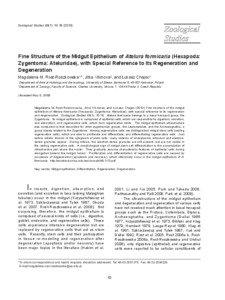 Zoological Studies 49(1): [removed]Fine Structure of the Midgut Epithelium of Atelura formicaria (Hexapoda: