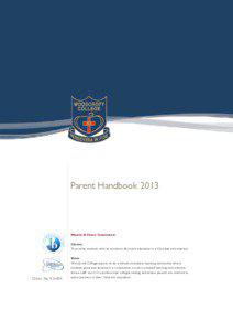 Parent Handbook[removed]Mission & Vision Statements