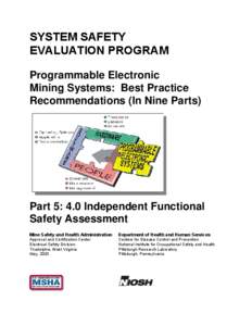 Mine Safety and Health Administration (MSHA) – ACC -System Safety Evaluation Program -