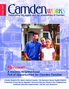CamdenWORKS Magazine Fall 2007