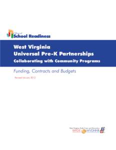 Office of  School Readiness West Virginia Universal Pre-K Partnerships