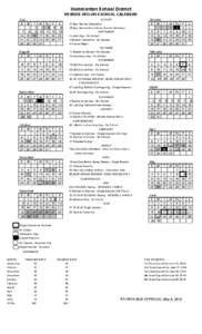 Hammonton School District REVISED[removed]SCHOOL CALENDAR July S