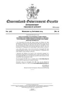 [75]  Queensland Government Gazette Extraordinary PUBLISHED BY AUTHORITY Vol. 367]