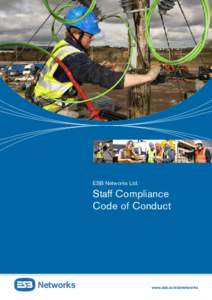 ESB Networks Ltd.  Staff Compliance Code of Conduct  Networks