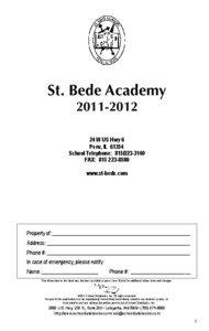 St. Bede Academy[removed]