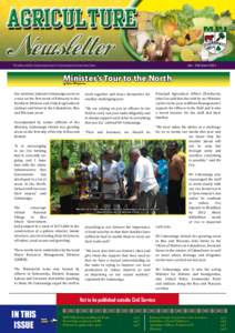 Jan - Feb Issue[removed]Produced by: Information & Communication Section Minister’s Tour to the North