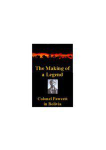 Professor Challenger / Year of death missing / Year of death unknown / Geography / Cobija / South America / Bolivia / Treaty of Petrópolis / Beni Department / Arthur Conan Doyle / Missing people / Percy Fawcett