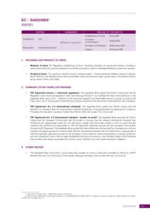 WTO Dispute Settlement: One-Page Case Summaries – 1995–2012