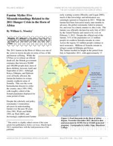 Least developed countries / Member states of the African Union / Member states of the United Nations / Food politics / Famine / East Africa drought / William G. Moseley / Somalia / Al-Shabaab / Africa / Earth / Horn of Africa