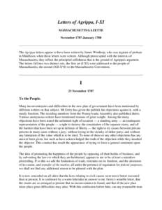 Julio-Claudian dynasty / Marcus Vipsanius Agrippa / Place of birth unknown / Conscientious objector / Objection / United States Constitution / Law / Humanities / Military science / James Madison / United States / Augustus