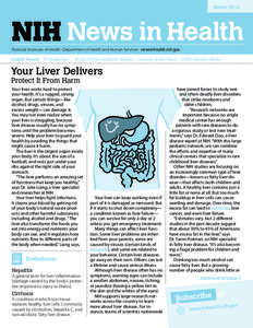 March[removed]National Institutes of Health • Department of Health and Human Services • newsinhealth.nih.gov Inside News: 3 Headaches[removed]Diet Drinks and Body Weight... Looking at the Heart... COPD: Breathe Better