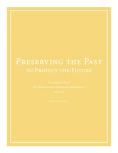 Preserving the Past to Protect the Future