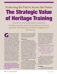 Protecting the Past to Secure the Future  The Strategic Value