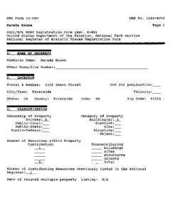 Property law / Geography of the United States / National Register of Historic Places / Riverside /  California / Riverside /  Illinois / Riverside County /  California / California / Harada House / Japanese-American history