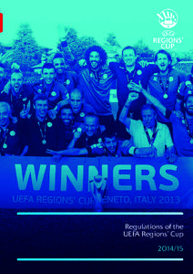 Regulations of the UEFA Regions’ Cup CONTENTS