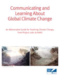 Communicating and Learning About Global Climate Change An Abbreviated Guide for Teaching Climate Change, from Project 2061 at AAAS