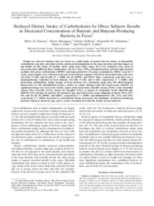 APPLIED AND ENVIRONMENTAL MICROBIOLOGY, Feb. 2007, p. 1073–/$08.00⫹0 doi:AEMCopyright © 2007, American Society for Microbiology. All Rights Reserved. Vol. 73, No. 4