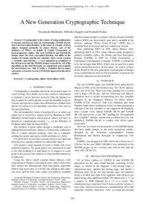 International Journal of Computer Theory and Engineering, Vol. 1, No. 3, August, [removed]