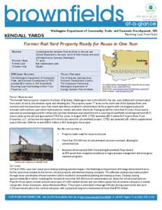 Spokane /  Washington / United States Environmental Protection Agency / Environment / Knowledge / Government / Brownfield regulation and development / Town and country planning in the United Kingdom / Brownfield land / Soil contamination