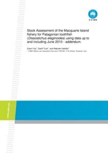 Fishing industry / Patagonian toothfish / Stock assessment / Dissostichus / Longline fishing / Mammals and Birds Excluder Device / Fish / Nototheniidae / Fisheries science