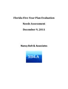 Florida Five-Year Plan Evaluation