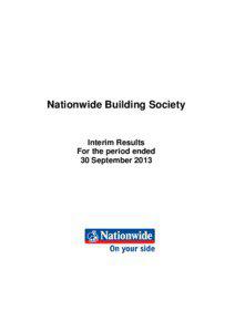 Nationwide Building Society  Interim Results