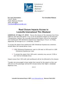 Interstate 65 in Kentucky / Interstate 64 / Louisville /  Kentucky / Geography of the United States / S1 Yingbin Expressway / Transportation in Louisville /  Kentucky / Interstate 264 / Kentucky