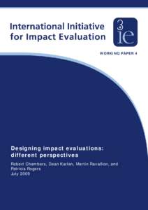 Methodology / Impact assessment / Clinical research / Design of experiments / Randomized controlled trial / Impact evaluation / Innovations for Poverty Action / Dean Karlan / Qualitative research / Evaluation / Science / Evaluation methods