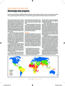 Basic Capabilities Index[removed]Alarmingly slow progress At the current rate of progress, Sub-Saharan Africa would only reach the satisfaction of basic needs in 2353, Central Asia in 2042 and, except for Europe and North 