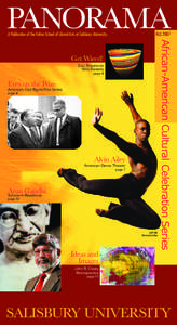 Modern dance / Guggenheim Fellows / Middle States Association of Colleges and Schools / Alvin Ailey / Danseurs / Salisbury University / Jazz / Katherine Dunham / Judith Jamison / Dance in the United States / Dance / African-American culture