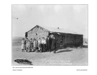 The only remaining sod school house in Decatur County, Kansas
