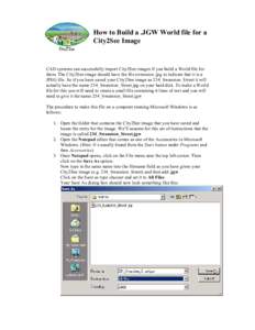 Microsoft Word - How to Build a JGW World Filedoc.doc