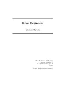 Functional languages / Data types / Procedural programming languages / Cross-platform software / R / C++ classes / C / Data file / Object / Computing / Software engineering / Computer programming