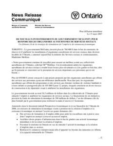 Microsoft Word - Final FRENCH Aboriginal VAW  DS combo news release.doc