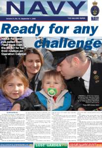 Volume 51, No. 16, September 4, 2008  Ready for any challenge HMAS Parramatta has sailed from