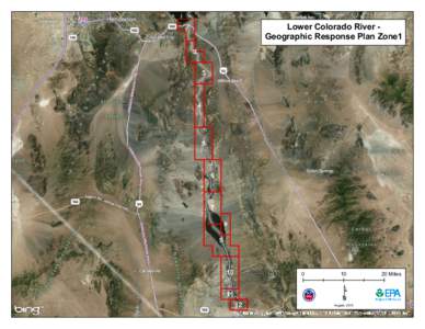 Lower Colorado River Geographic Response Plan Zone1  0 10