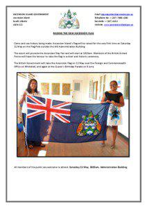 ASCENSION ISLAND GOVERNMENT Ascension Island South Atlantic