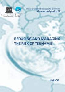 Reducing and managing the risk of tsunamis; IOC. Manuals and guides; Vol.:57; 2011