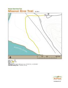 Weston Bend State Park  Missouri River Trail .30 Mile